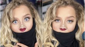 tiny face makeup challenge you