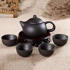 5pcs Kung Fu Tea Set 1 Teapot 4 Cups Set 150ml Chinese Porcelain Tea Sets Ceramic Yixing Purple Clay Kettle Chinese Tea Set Porcelain Tea Set Tea Pots