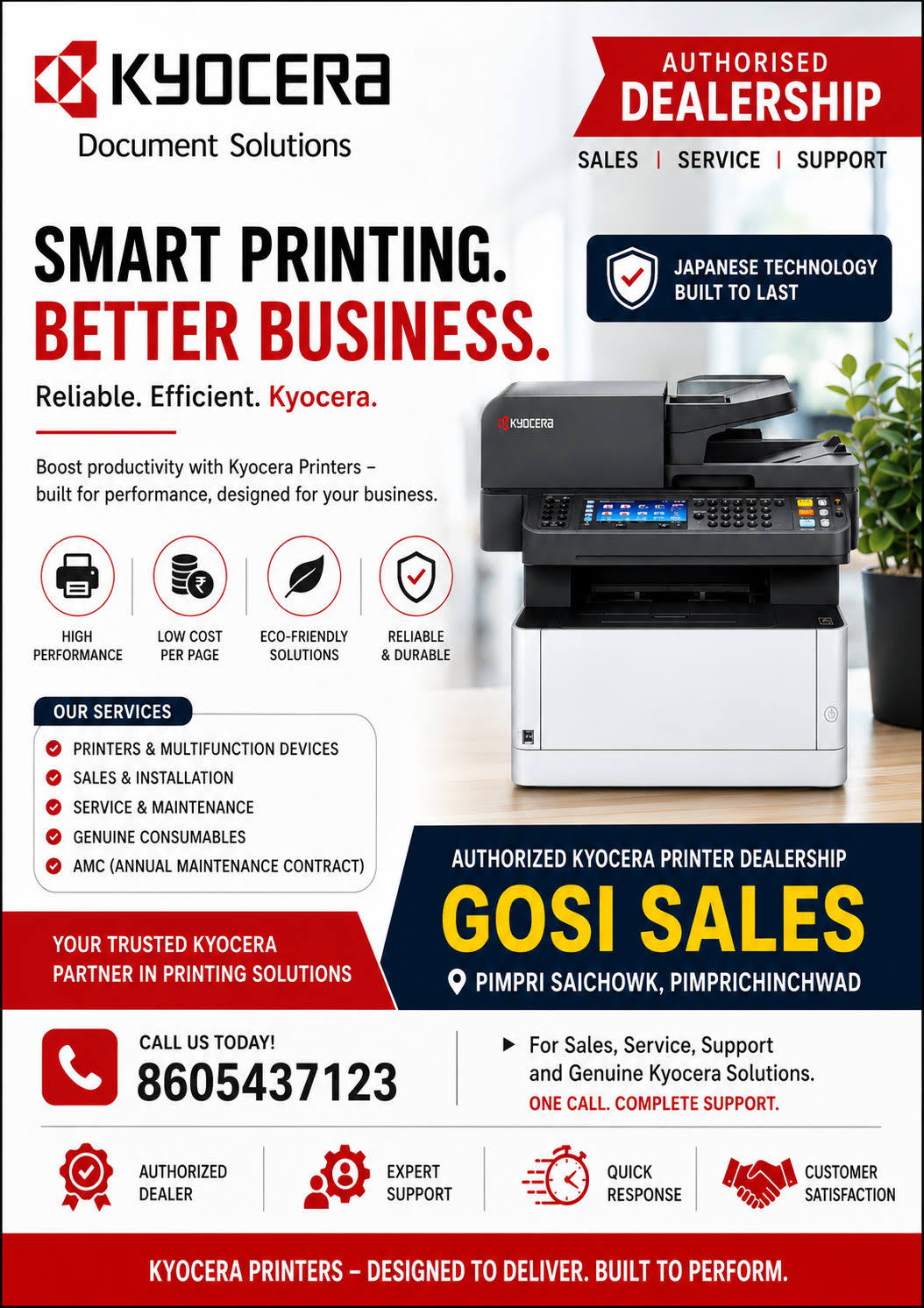 Kyocera Ecosys Printer Dealer product image