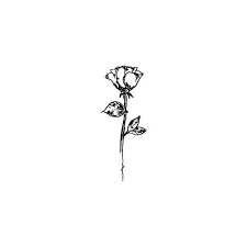 Black Rose Tattoos Outline Rose Outline Tattoo Simple Rose Tattoo Sunflower Tattoo Simple