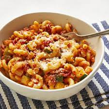 Tuna Zucchini Elbow Pasta Recipe Pasta Recipes Meatless Pasta Recipes Smoked Food Recipes
