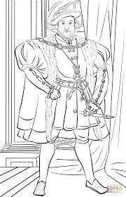 Henry Viii Of England Coloring Page From United Kingdom Category Select From 29134 Print Coloring Pages Free Printable Coloring Pages Printable Coloring Pages