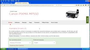 Portail des communes de france : Canon Mp550 Printer Driver Download Youtube