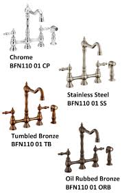 belle foret bfn11001cp bridge faucet