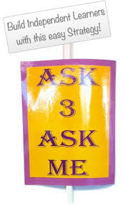 Build Independent Learners With The Ask 3 Ask Me Strategy The Art Of Education University Elementary Art Classroom Art Classroom Management Art Classroom