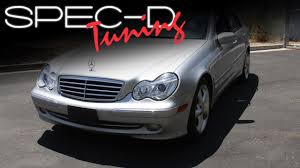 Specdtuning Installation Video 2001 2007 Mercedes Benz W203 C Class Led Projector Headlights Youtube