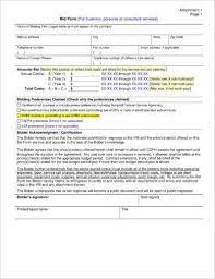 Includes a breakdown of all the material and labor costs associated with the job. 11 Construction Bid Form Examples Pdf Examples