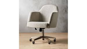 Miles Black Boucle Office Chair Cb2 Office Chair Design Most Comfortable Office Chair Modern Office Chair