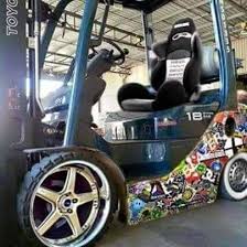 Maybe She S Born With It Maybe It S Maybelline Slogan Instagram Photo By Daddybomber Via Iconosquare Forklift Safety Forklift Big Trucks