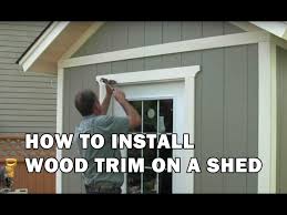The kit ones tend to be too flimsy so we. How To Build A Shed Complete Shed Build From The Ground Up 15 Video Tutorials Youtube