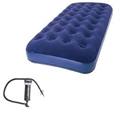 Zaltana Twin Size Air Mattress With Double Action Hand Pump Including 3 Valves Amn Ap3 Hand Pump Air Mattress Valve