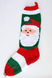 Double knit mini christmas stocking ornament. Knit Christmas Stocking Personalize Santa Face Knitted Christmas Stocking Patterns Knitted Christmas Stockings Knitted Christmas Stocking Patterns Free
