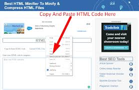 minify html tools