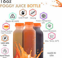 Amazon.com - EcoQuality [20 PACK] Empty Plastic Juice ...