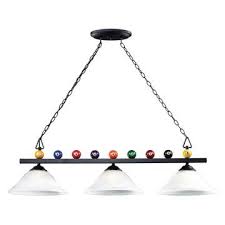 Landmark Lighting Billiards Section 66204 3 Pendant 47w In Matte Black Pool Table Lighting Light Table Billiard Lights