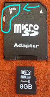 Manual unlock · locate the small switch on the side of the sd card (usually on the top left as you're looking at its front). Ram Microsd Card Is Set To Read Only State How Can I Write Data On It Ask Ubuntu
