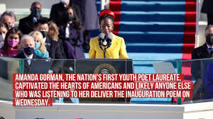 Amanda gorman, 22, all but stole the show on inauguration day as she performed her original poem, the hill we climb, becoming the youngest inaugural poet known in the nation's history. The Hill We Climb Amanda Gorman S Inauguration Poem Has Captivated America Read It Youtube