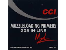 CCI 209 Muzzleloader Primers Box of 100