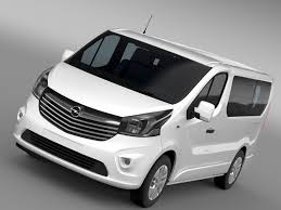 Opel Vivaro Biturbo 2015 3d Model Opel Vivaro Biturbo 2015 The Dachtrager Nissan