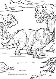 Malvorlage Triceratops Dinosaurier Kostenlose Ausmalbilder Malvorlagen Malvorlage Dinosaurier Ausmalbilder