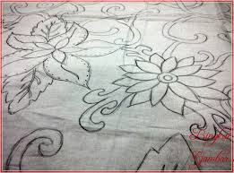 Contoh Gambar Batik Bunga Sederhana Materi Pelajaran 8 Menggambar ragam hias flora #2. contoh gambar batik bunga sederhana