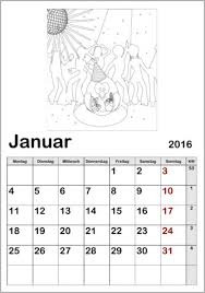Hier finden sie den kalender 2019 mit nationalen und anderen feiertagen für deutschland. Kinderkalender 2021 Zum Ausmalen Online Ausdrucken Basteln