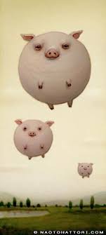 Surrealist Human Nature Hybrids By Naoto Hattori Pig Art Surrealism Painting Surreal Art