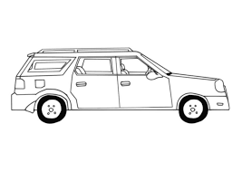 Aangepaste car portret/car auto tekening/aquarel. Coloring Page Car Free Printable Coloring Pages Img 27644
