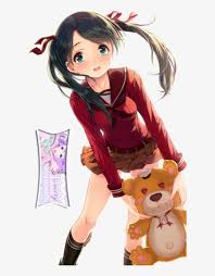 Girl was approved as part of unicode 6.0 in 2010 and added to emoji 1.0 in 2015. Cute Anime Girl With Black Hair Cute Black Hair Anime Png Image Transparent Png Free Download On Seekpng