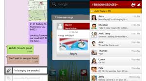 Take texting to the next level with verizon messages! New Verizon App Untethers Text Messages From Your Cell Phone Cnet