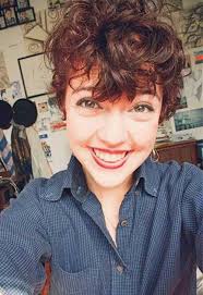 While this doesn't exactly mean you can wake up and head to work with the mop you fell out of bed with, it does mean you can create a subtle, messy hairstyle to dress down formal. 20 Short Haircuts For Curly Hair 2014 2015