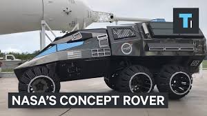 It is similar in size to nasa's curiosity rover. Nasa S New Mars Rover Concept Looks Like A Batmobile Youtube