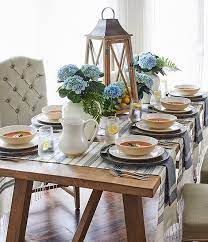 Southern Living Wooden Lantern Dillard S In 2021 Dining Room Table Centerpieces Summer Dining Table Decor Dining Room Table Decor