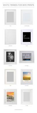 Buy your picture frame at wholesale prices from pictureframes.com Frames For 8x10 Prints My Favourite White Black And Metal Frames