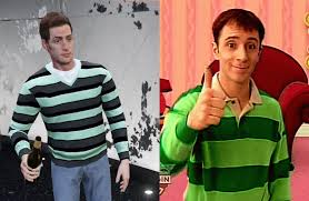 Since then, he has released a rock record for grown ups that . Found Steve From Blue S Clues At The Casino Gtaonline