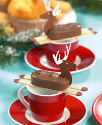 Festliche Tischdeko Zum Selbermachen Springende Schoko Hirsche Tischdeko Weihnachten Party Tischdekoration Tischdekoration Weihnachten