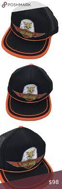 Vintage Harley Davidson Foam Original Eagle Hat Vintage Harley Davidson Vintage Harley Harley Davidson Accessories