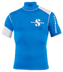 Scubapro Economy Blue Mens Rash Guard