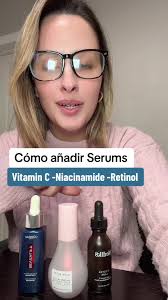 Como agregar a tu rutina Vitamin C +retinol+niacinamide RECUERDEN RETINOl  con la oiel seca #antiagingskincare #antiagingtip #bestskincareproducts  #lineasdeexpresion #mejorrutinadeskincare ...