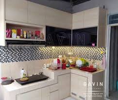 Lemari dapur gantung bisa menjadi solusi untuk membuat dapur jadi lebih rapi juga bisa menghemat ruang dapur apartemen kamu. Lemari Gantung Dapur Minimalis Hpl Project Di Cituis Tangerang Dapur Minimalis Kabinet Dapur Dapur