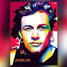 как сделать фотографию в стиле поп арт в фотошопе Erik Ariza On Instagram Jon Bon Jovi In Pop Art Indonesia Jonbonjovi Actress Art Digitalart Disgn Wpap Popart Portrait Illusstrator Huruf