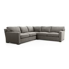 The training and support given internally and externally has contributed to my success at crate and barrel. Axis 3 Piece Grey Sectional Reviews Crate And Barrel