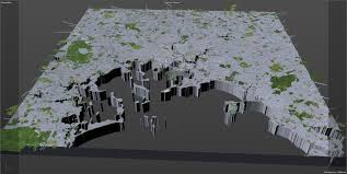 Boston Massachusetts 3d Model 50km Ad Massachusetts Boston Model Km Boston Massachusetts 3d Model Low Poly Models