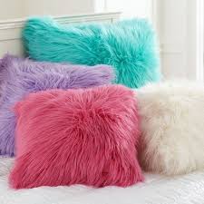 Awesome Cute Fluffy Pillows For Your Bed Girls Decorative Pillows Pillows Living Room Decor Colors