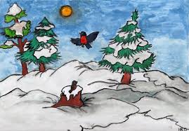 Check spelling or type a new query. Winter Nature Drawings Pictures Drawings Ideas For Kids Easy And Simple