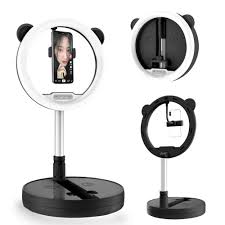 Shop 10 Portable Studio 128 Led Halo Ring Light Lamp Continuous Output Adjustment Controls Usb Powered On Sale Overstock 31820696