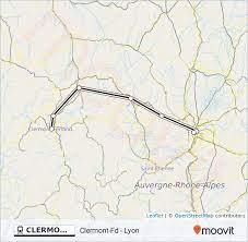 Find the cheapest flight to lyon and book your ticket at the best price! Clermont Fd Lyon Route Schedules Stops Maps Gare De Clermont Ferrand Gare De Lyon Perrache