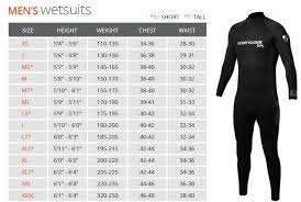 Women S Body Glove Wetsuit Size Chart Images Gloves And