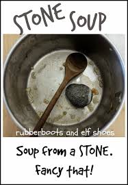 Rubberboots And Elf Shoes Stone Soup The Book And The Recipe Stone Soup Cooking Soup