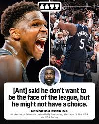 kendrickperkins says Anthony Edwards is “every former player's favorite  player.” 😤